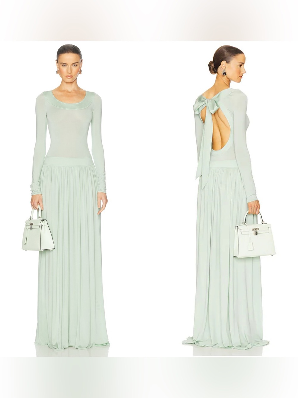 NWT HELSA Aesther Jersey Dress in Mint